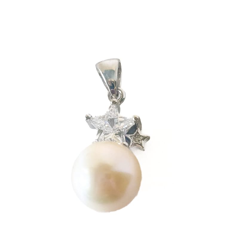925 Sterling Silver Freshwater Pearl Pendant - Frijja, LLC