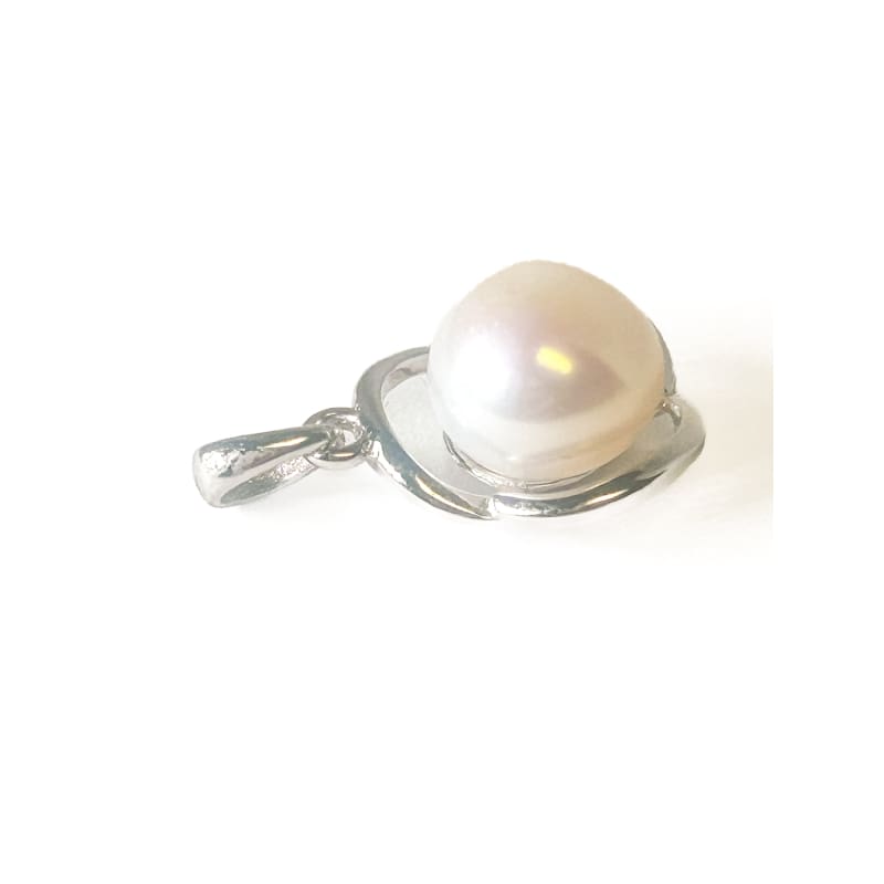 925 Sterling Silver Freshwater Pearl Pendant - Frijja, LLC