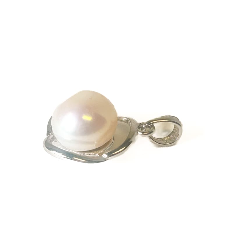 925 Sterling Silver Freshwater Pearl Pendant - Frijja, LLC