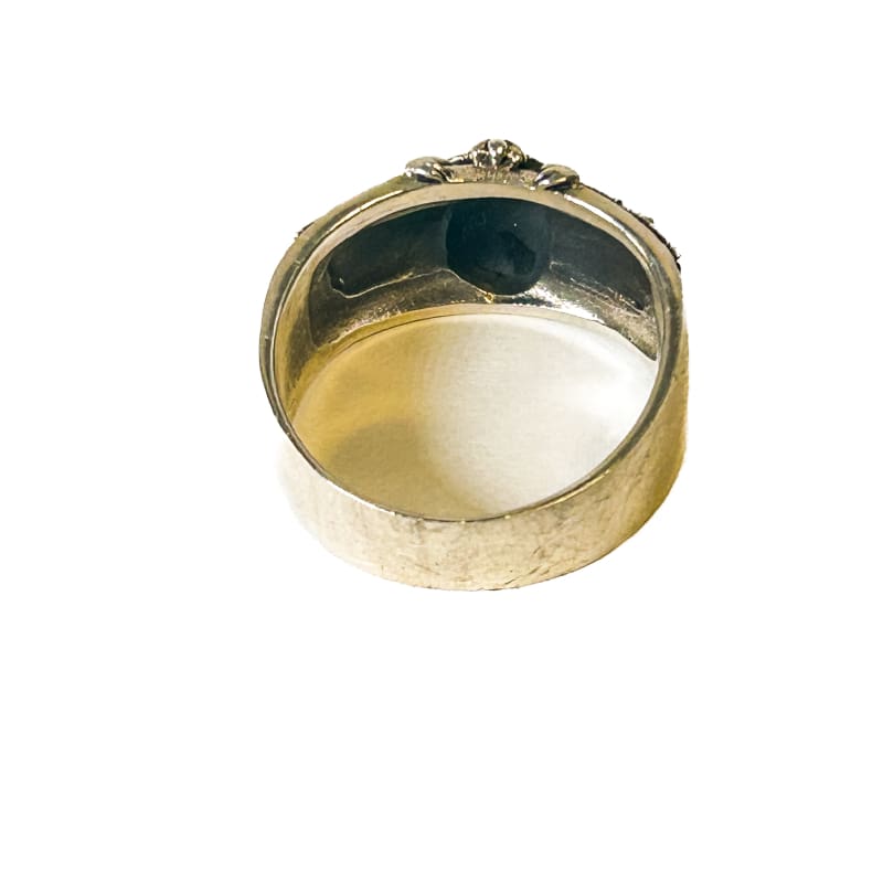 925 Sterling silver Winged Scarab ring size 9.6 - Frijja, LLC