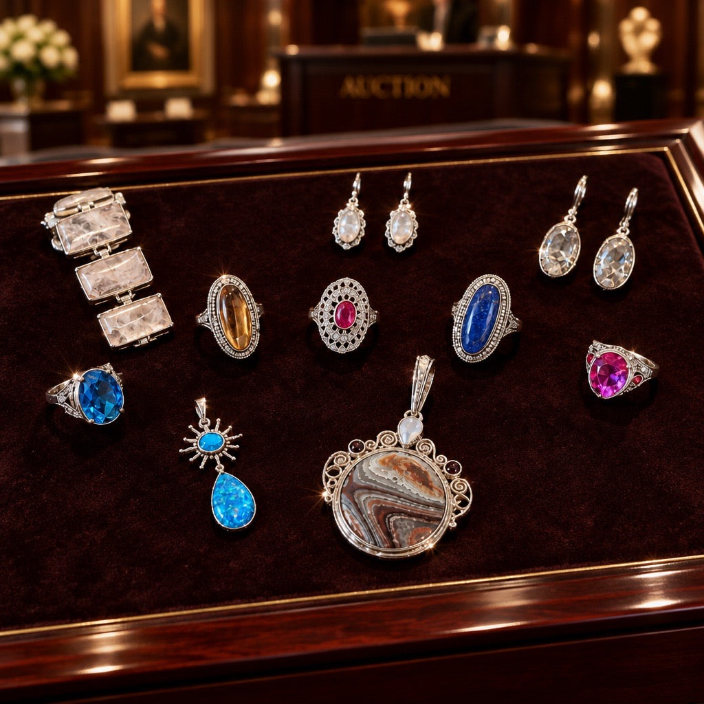 October 31, 2026 - Auction Vintage Sterling Silver Jewelry - Frijja, LLC
