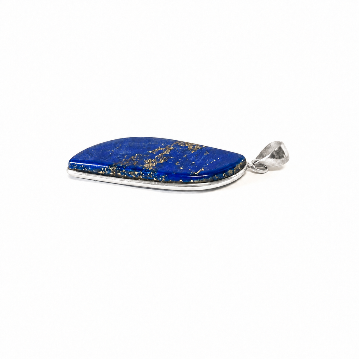 Vintage 925 Sterling Silver Lapis Lazuli Pendant