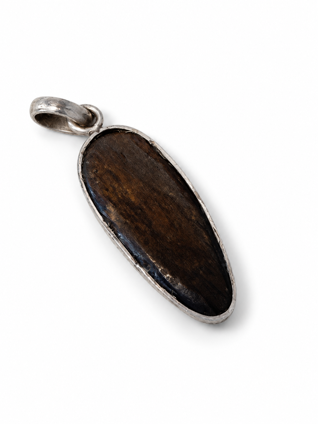 Vintage 925 Sterling Silver Opal Pendant